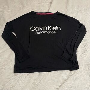 Calvin Klein Performance Black Women's Top